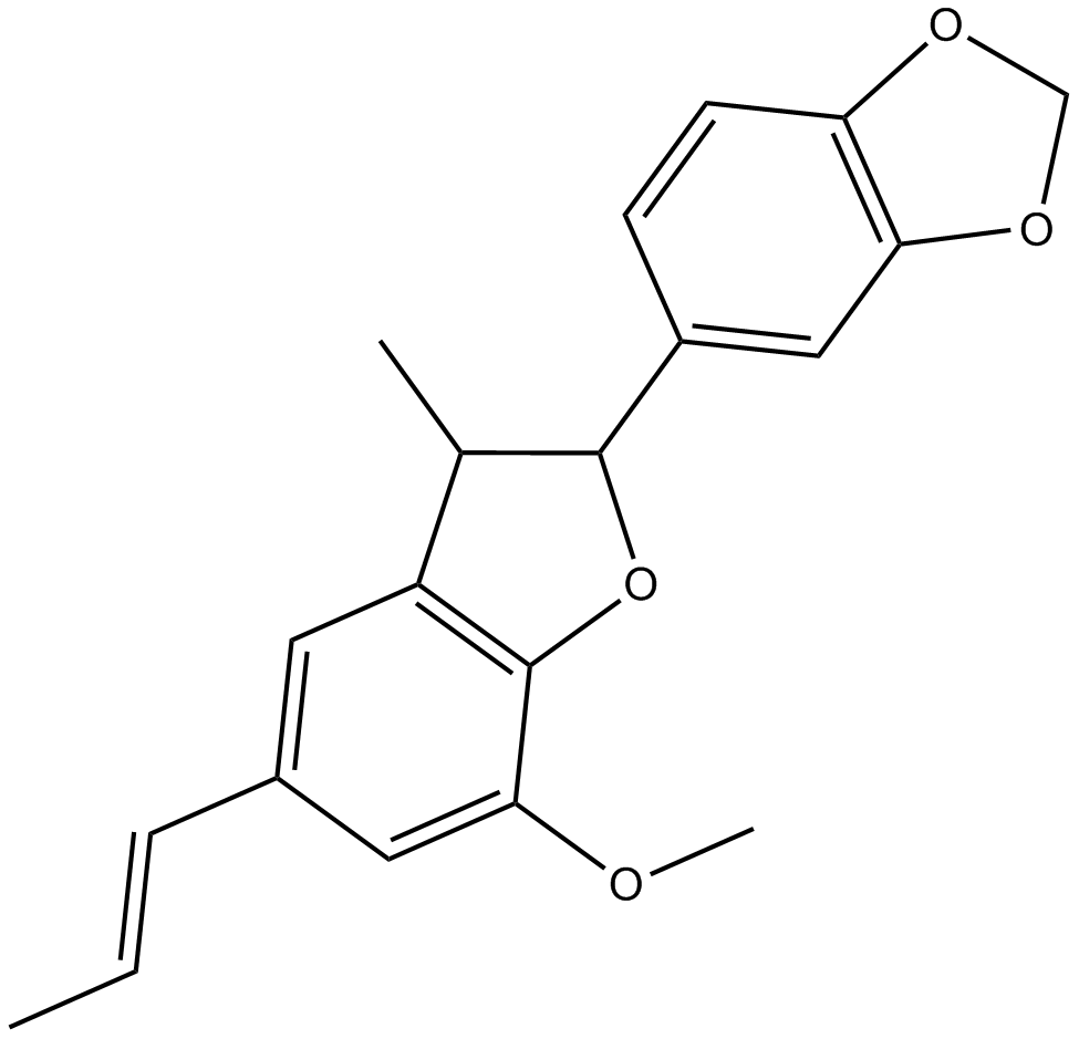 (-)-Licarin B  Chemical Structure