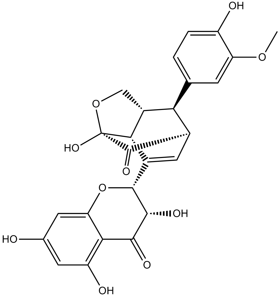 Silydianin  Chemical Structure