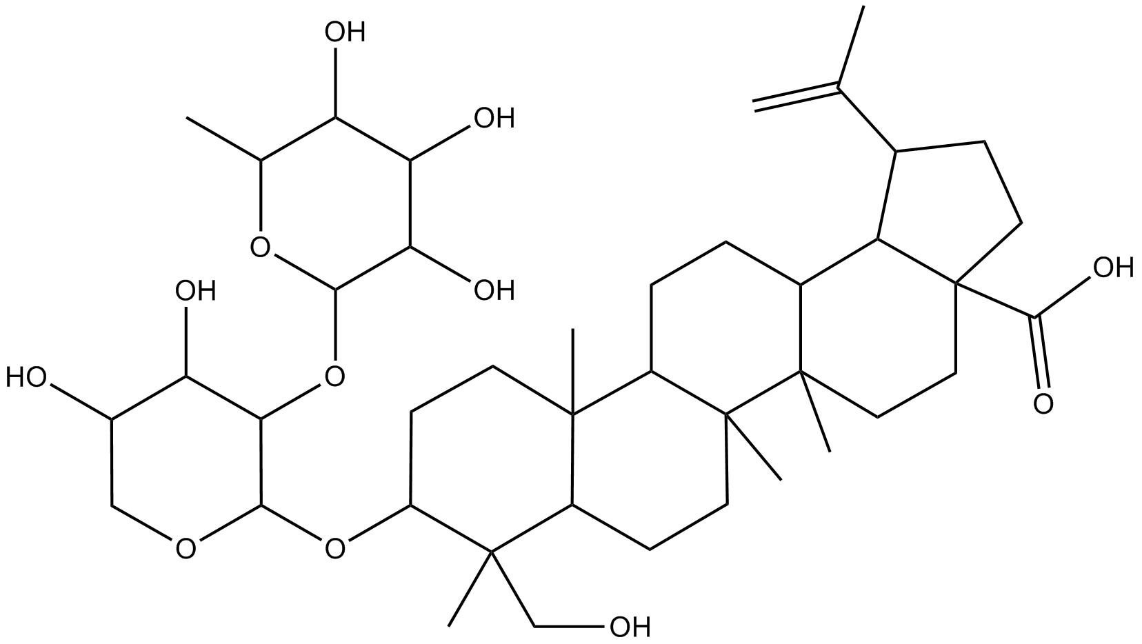 Anemoside A3  Chemical Structure