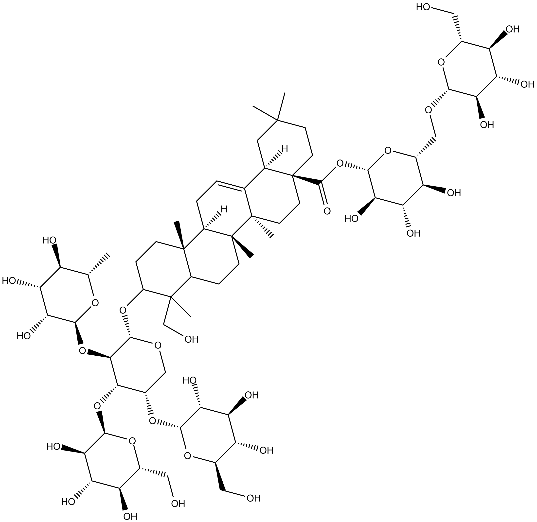 Macranthoidin B Chemische Struktur