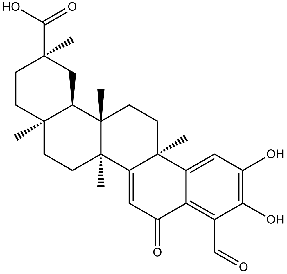 Demethylzeylasteral Chemical Structure