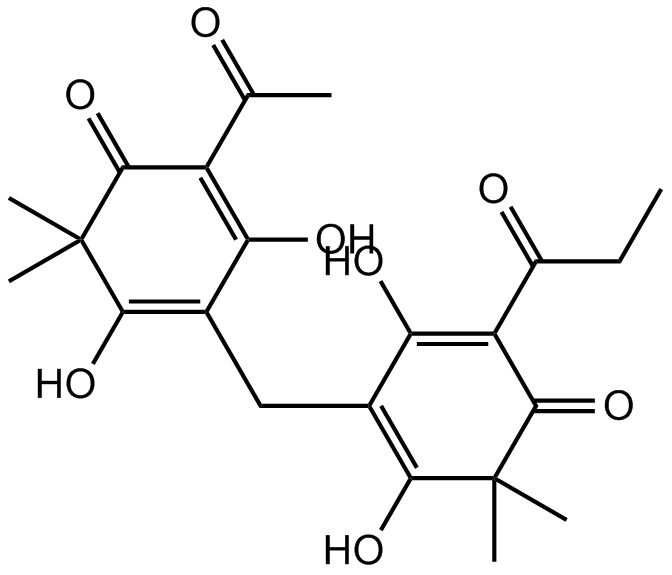 Albaspidin AP  Chemical Structure