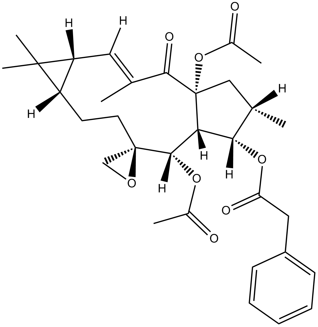Euhorbiasteroid Chemical Structure