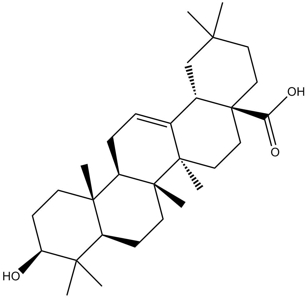 Oleanolic acid  Chemical Structure