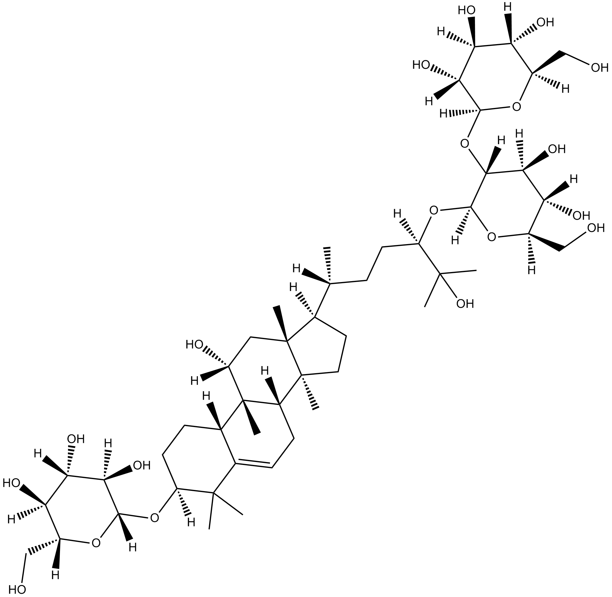mogroside Ⅲe 化学構造