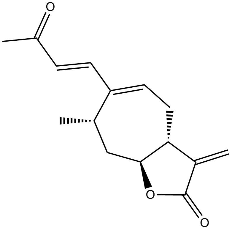 Xanthatin Chemische Struktur