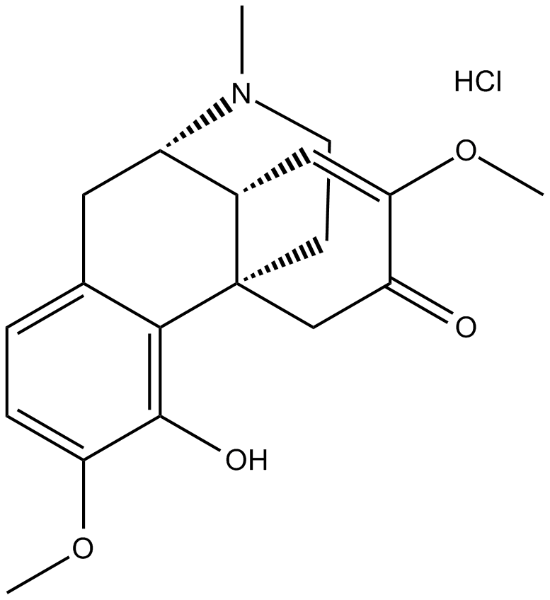 Sinomenine Hydrochloride  Chemical Structure