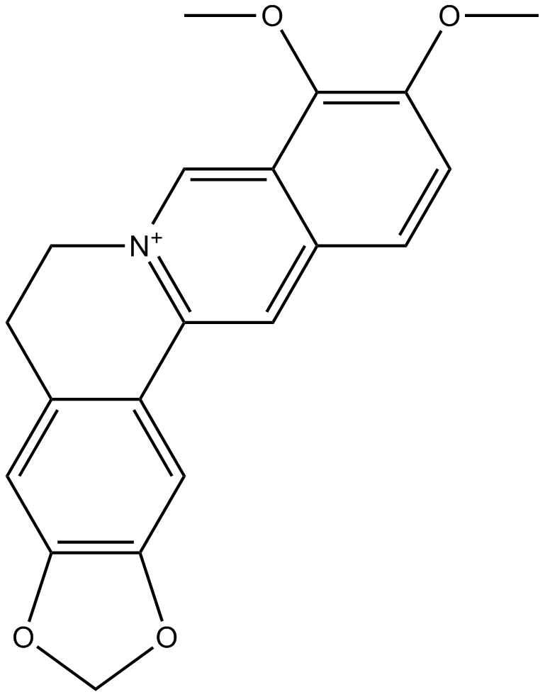 Berberine  Chemical Structure