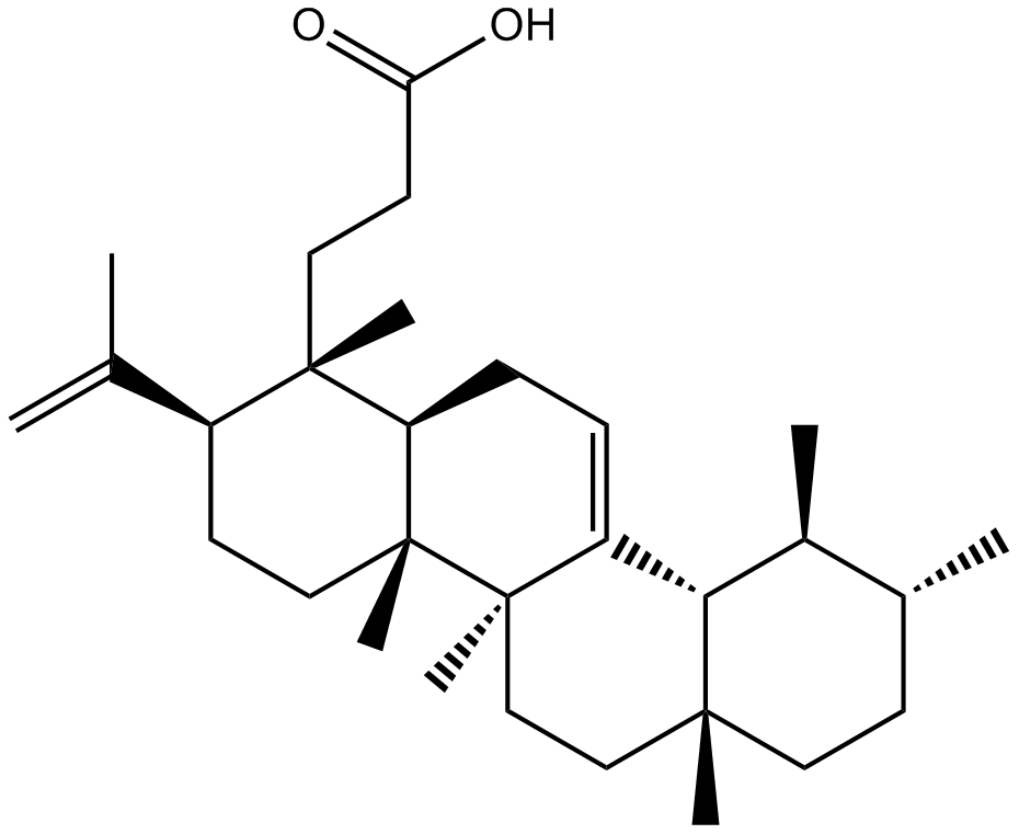 Roburic acid Chemical Structure