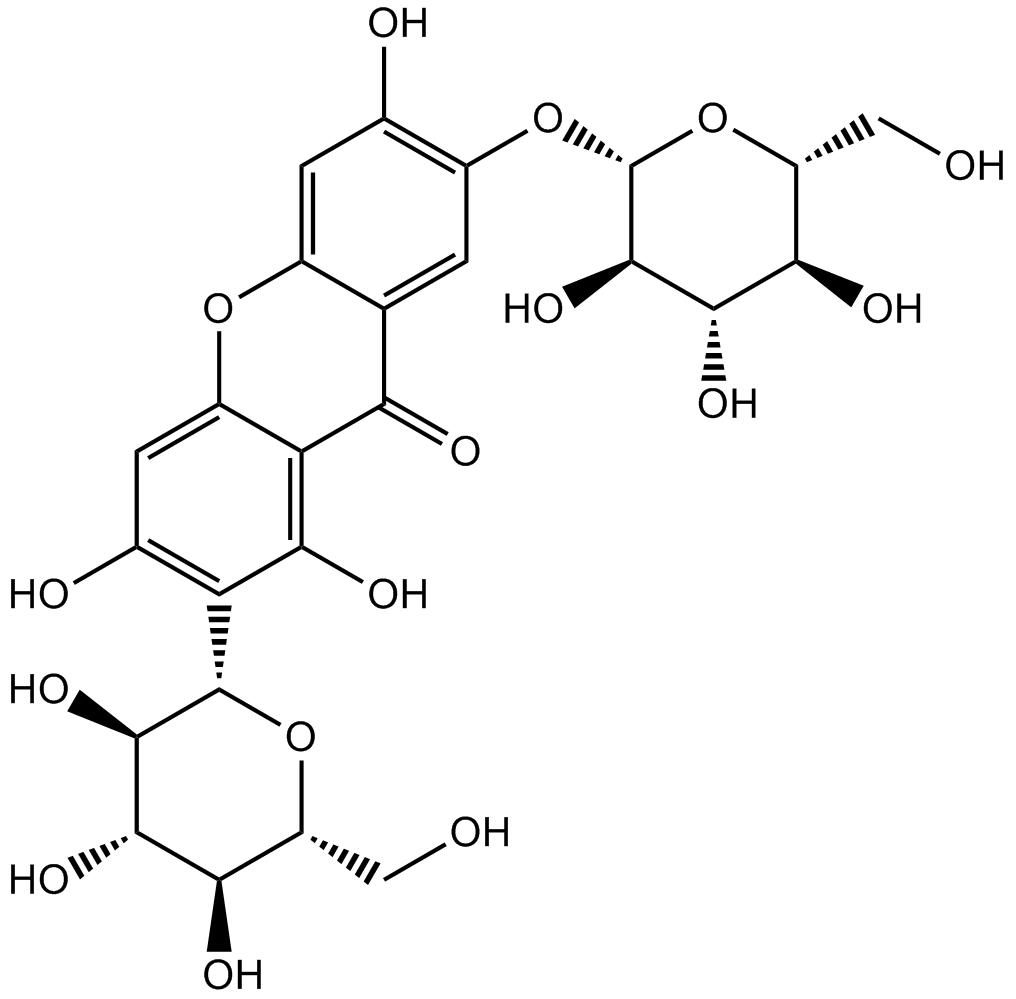Neomangiferin 化学構造