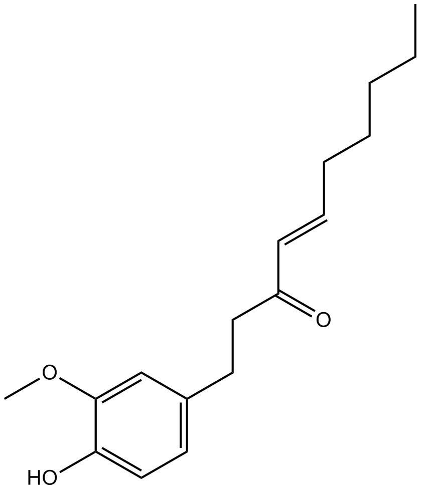 6-Shogaol  Chemical Structure