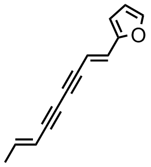 Atractylodin Chemische Struktur