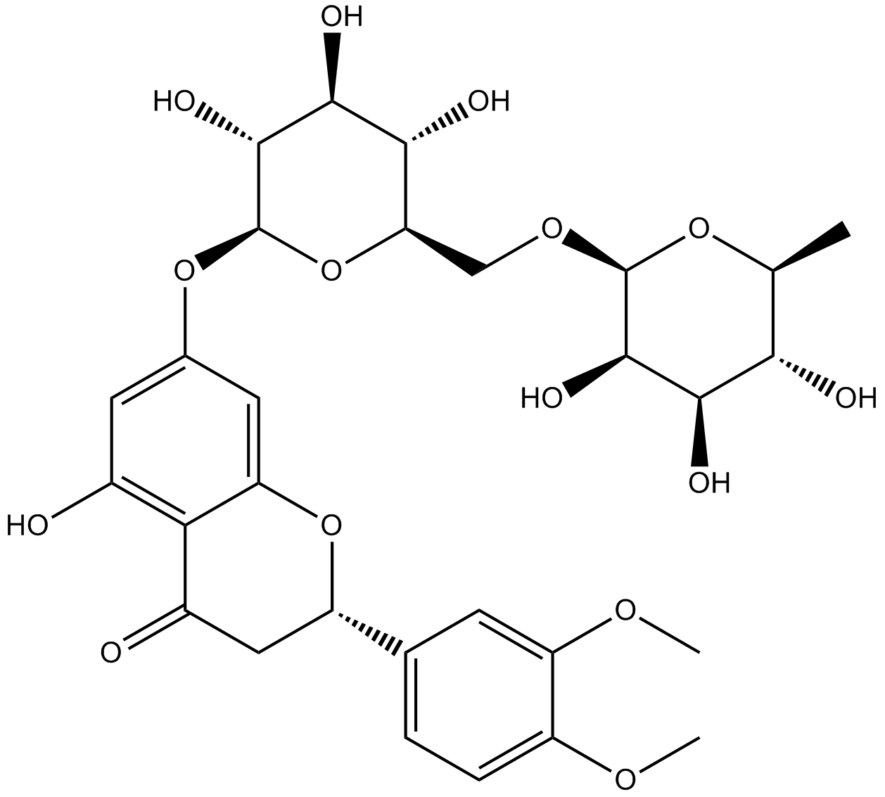Methyl hesperidin Chemical Structure