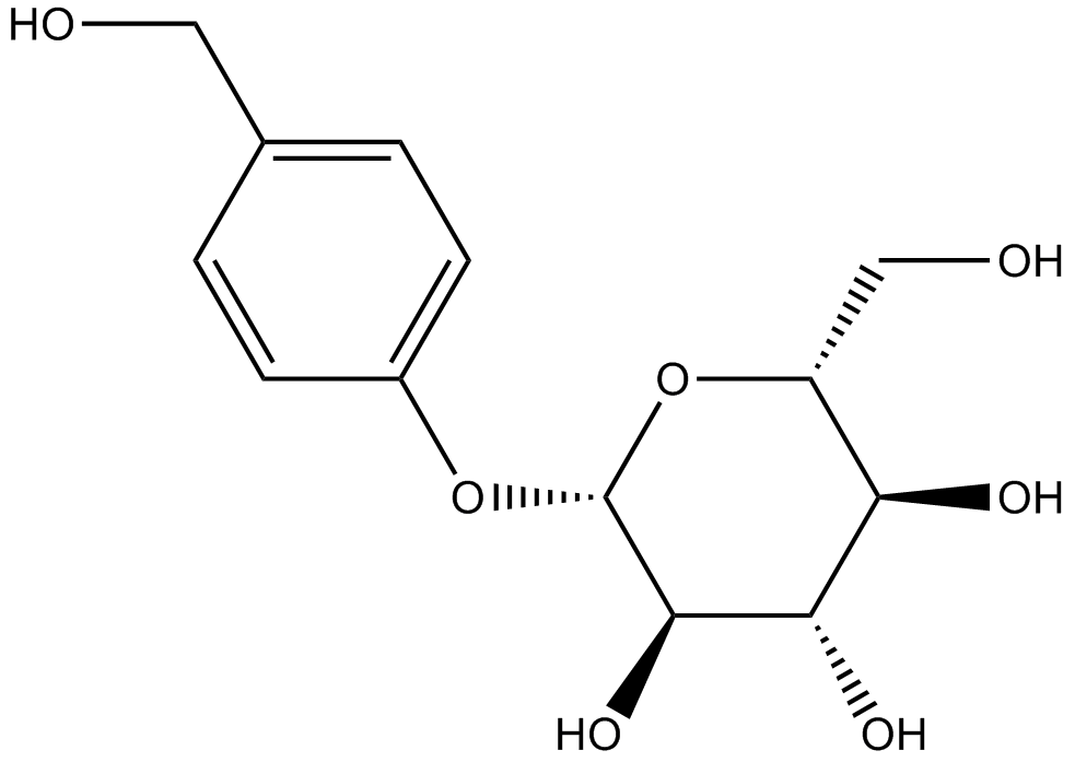 Gastrodin Chemische Struktur