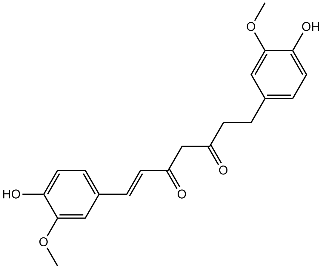 Dihydrocurcumin التركيب الكيميائي
