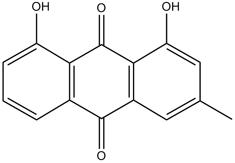 Chrysophanol  Chemical Structure
