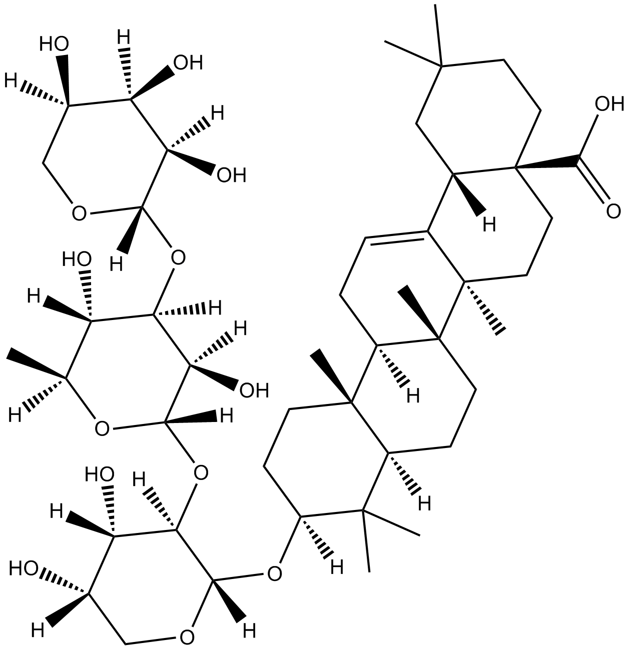 Presapogenin CP4 Chemische Struktur