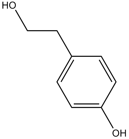 Tyrosol  Chemical Structure