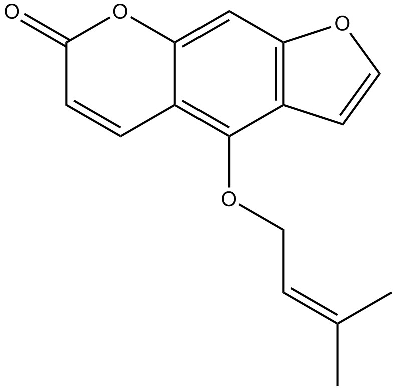 Isoimperatorin  Chemical Structure