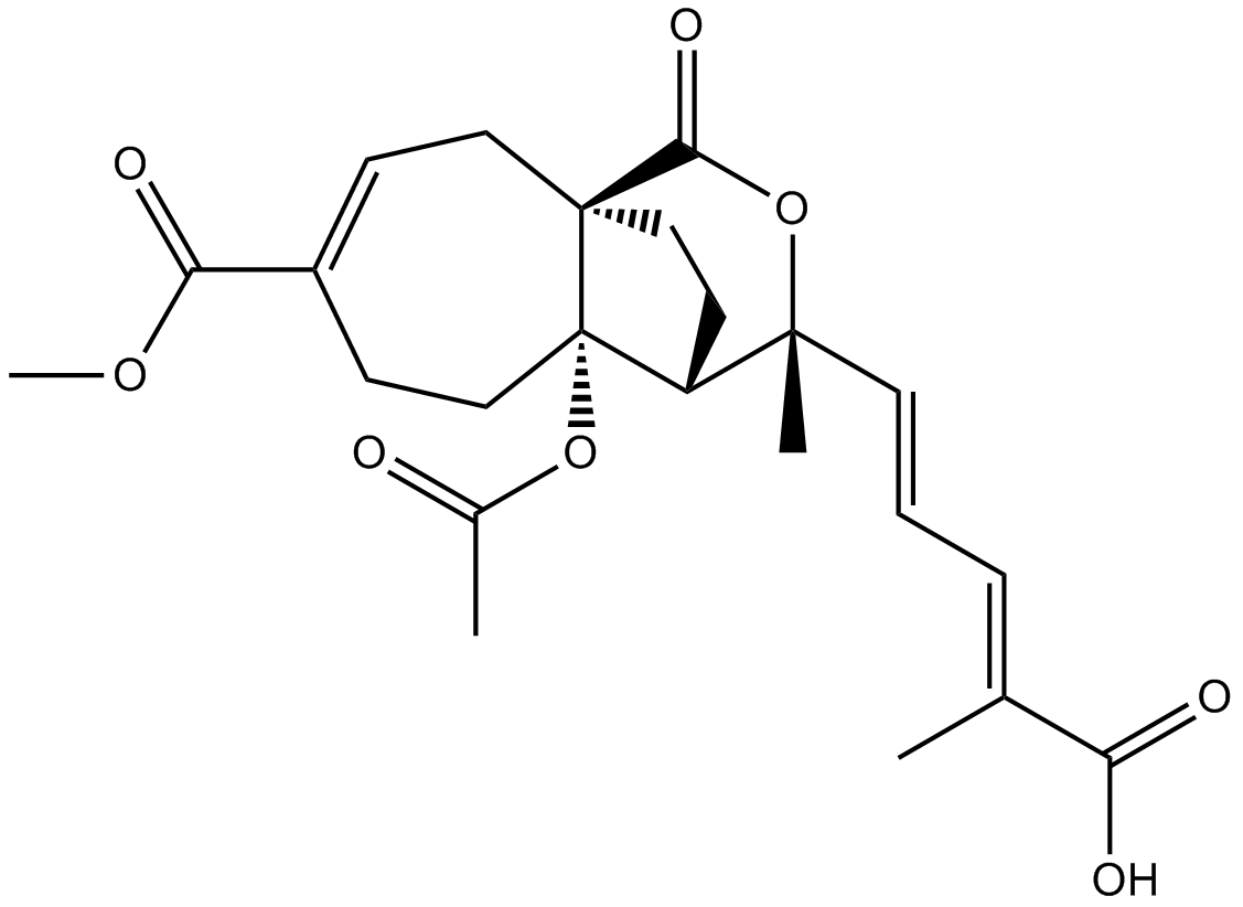 Pseudolaric Acid B Chemische Struktur
