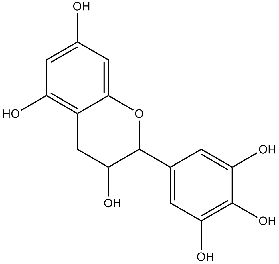 Epigallocatechin التركيب الكيميائي
