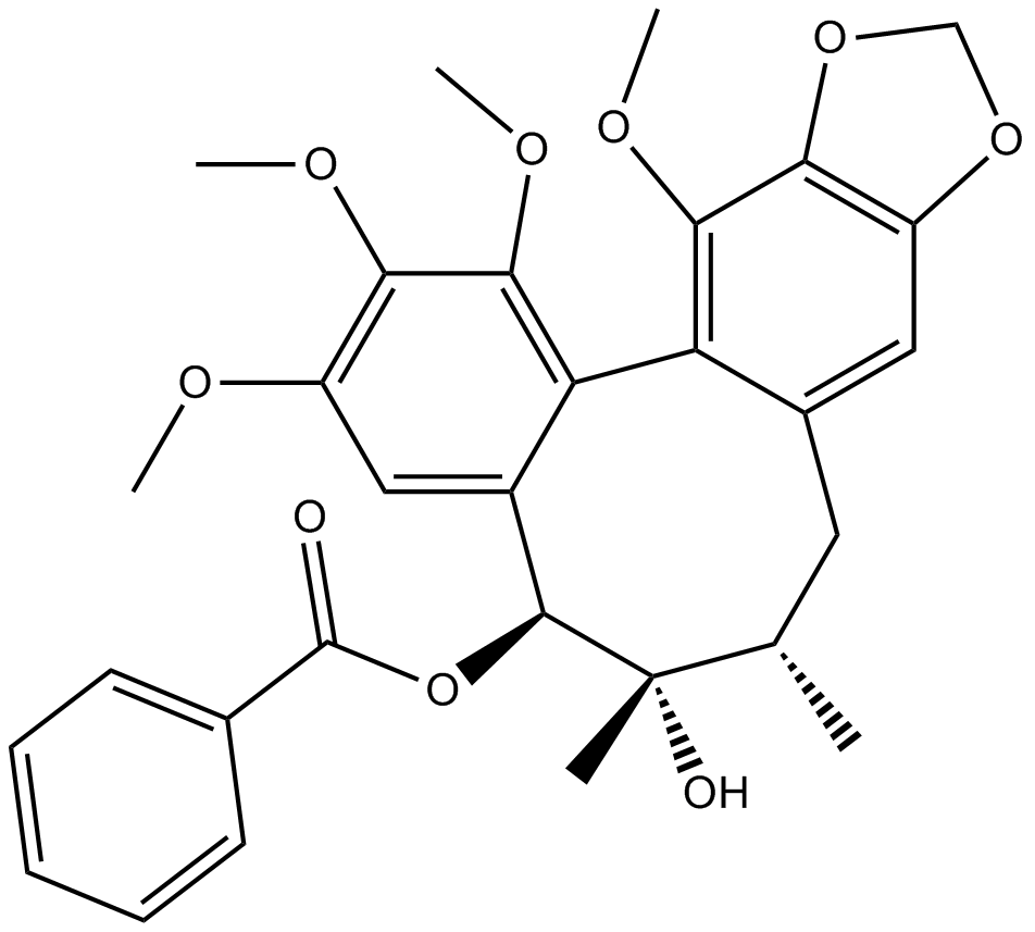 Schisantherin A  Chemical Structure