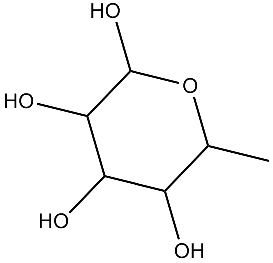 Rhamnose 化学構造