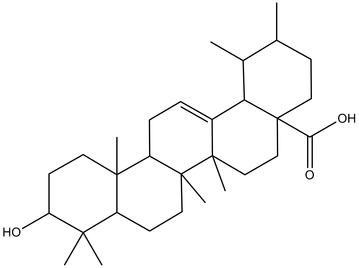 Ursolic acid  Chemical Structure