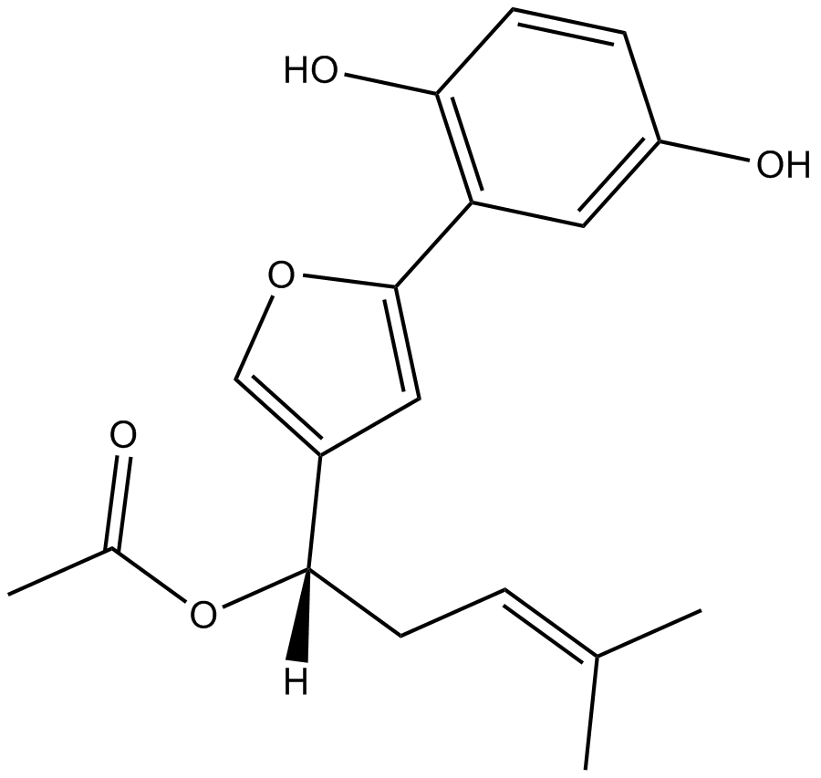 shikonofuran A Chemical Structure