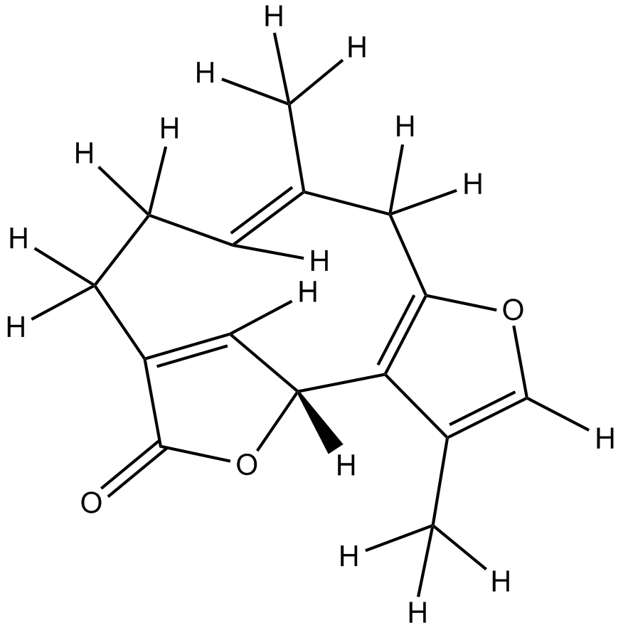 Linderalactone Chemical Structure