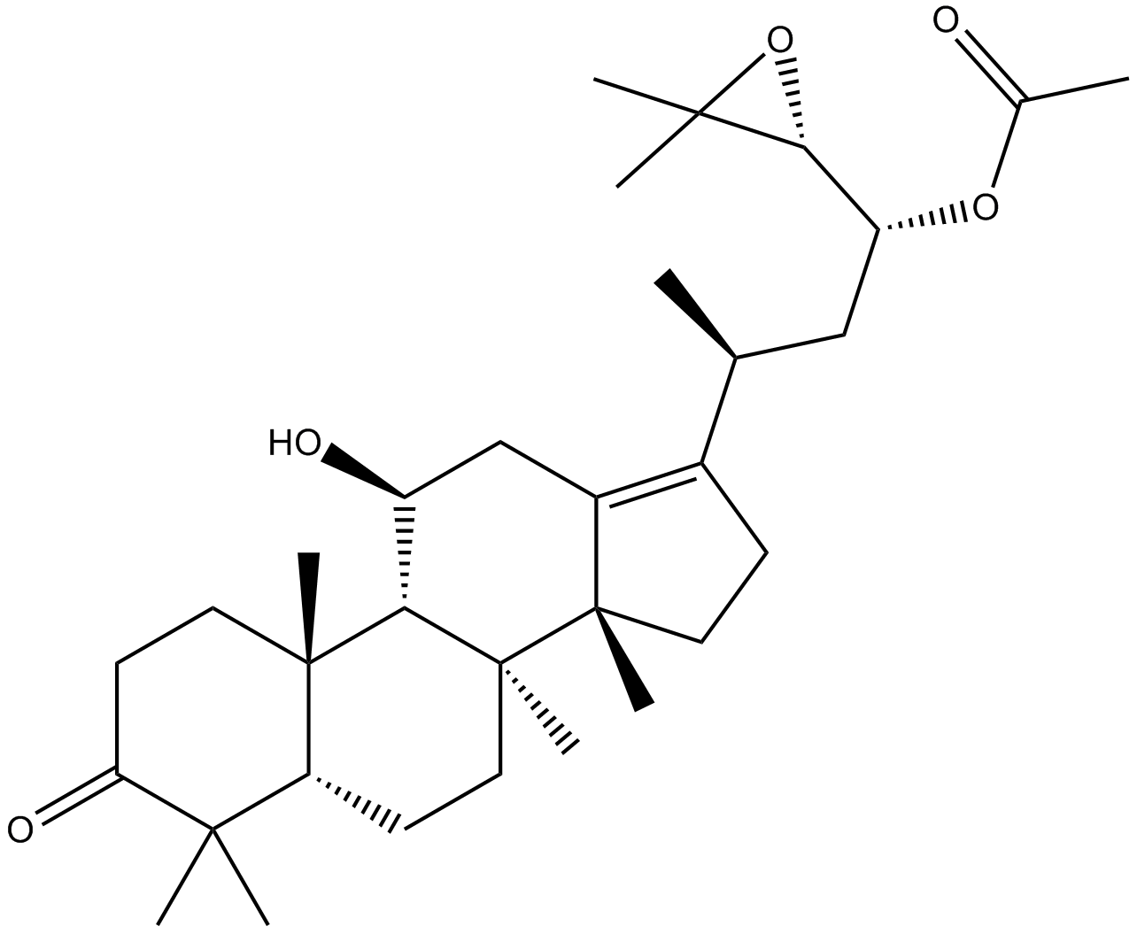 Alisol B 23-acetate Chemische Struktur