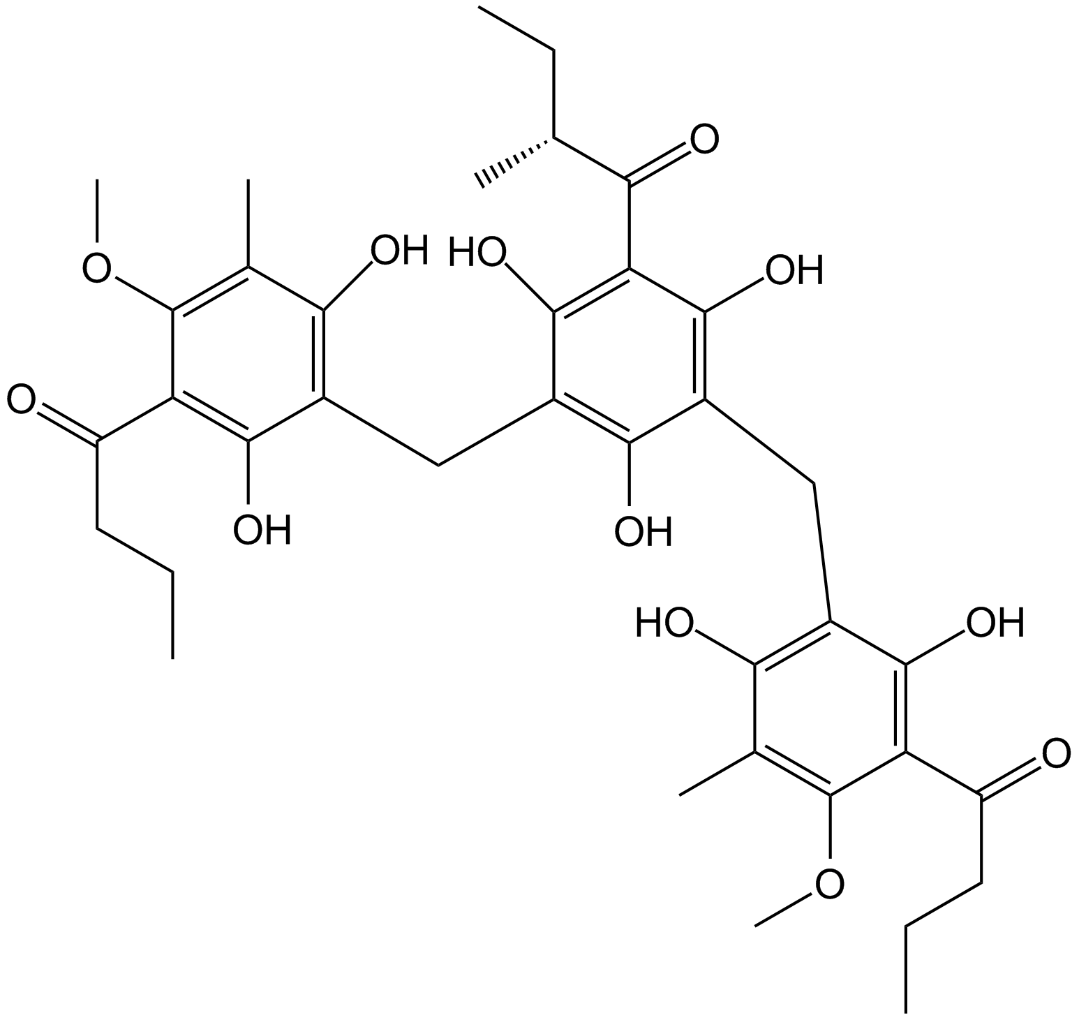Agrimol B  Chemical Structure
