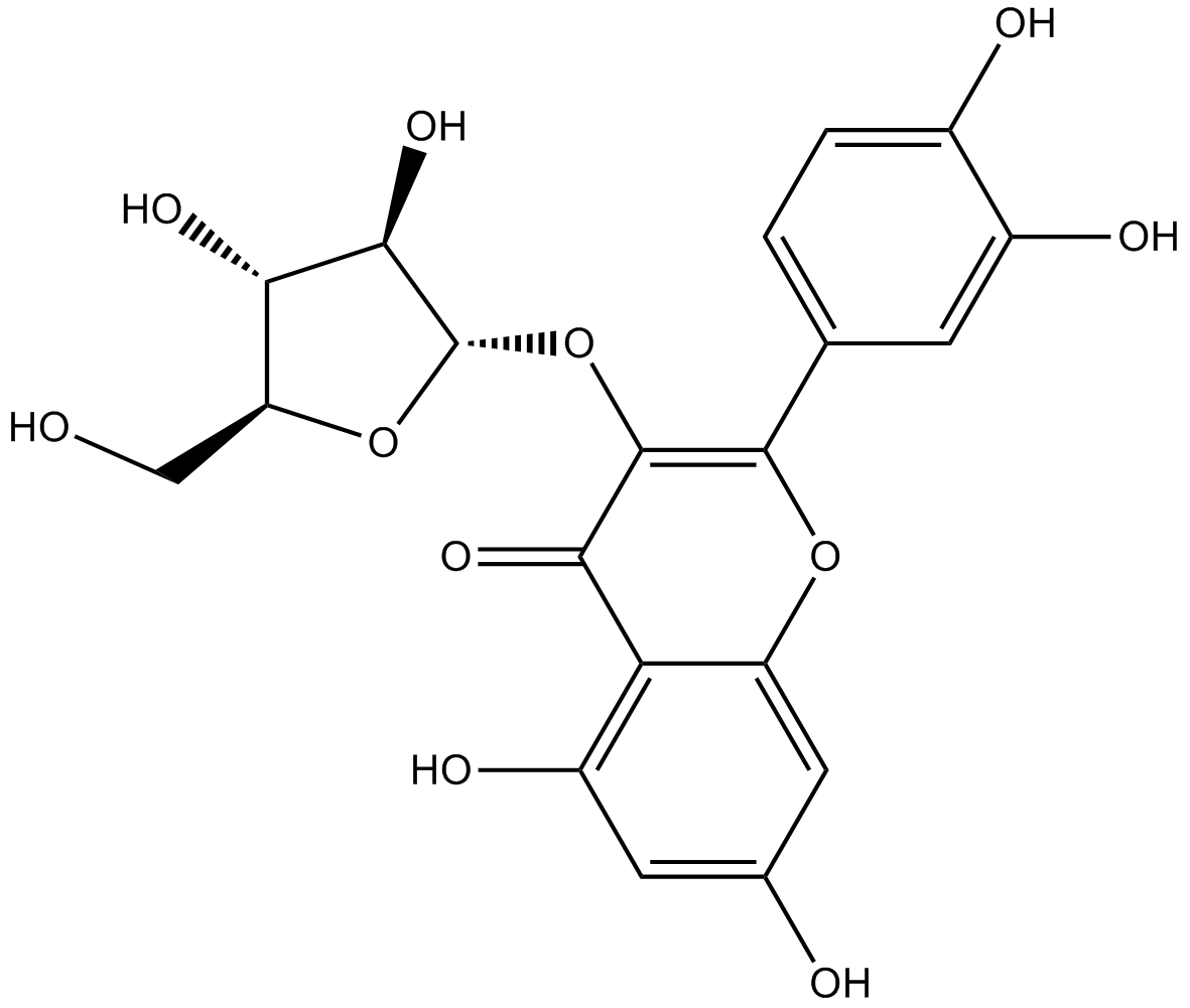 Avicularin Chemical Structure