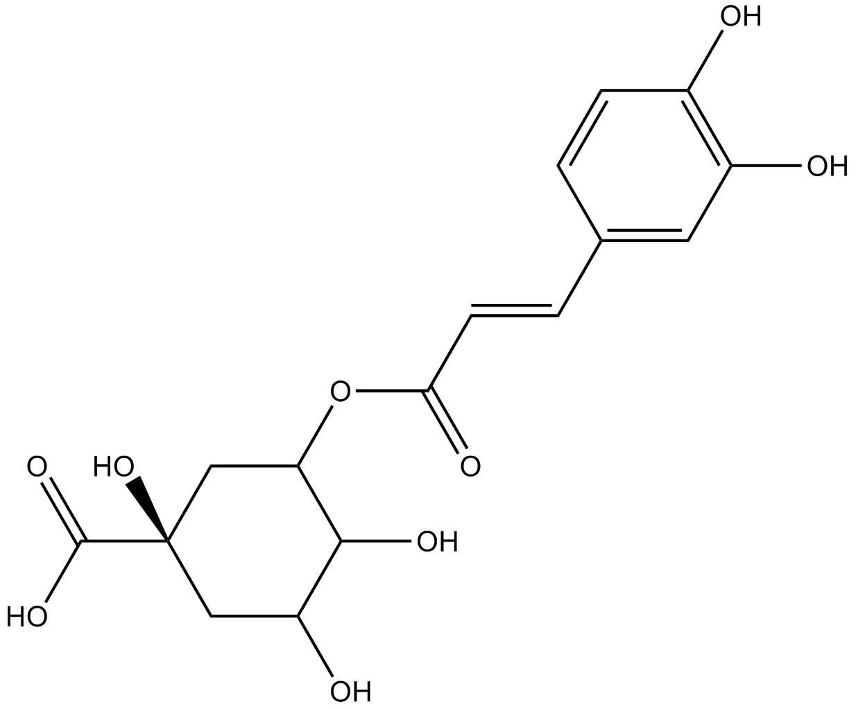 Neochlorogenic acid  Chemical Structure