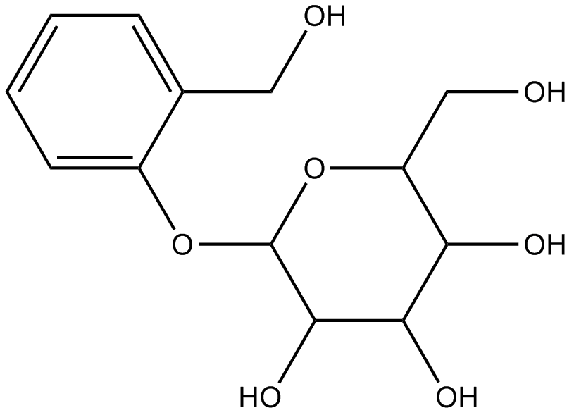 D-(-)-Salicin التركيب الكيميائي