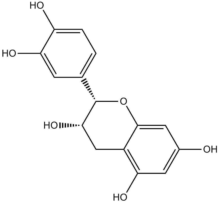 (-)-Epicatechin  Chemical Structure