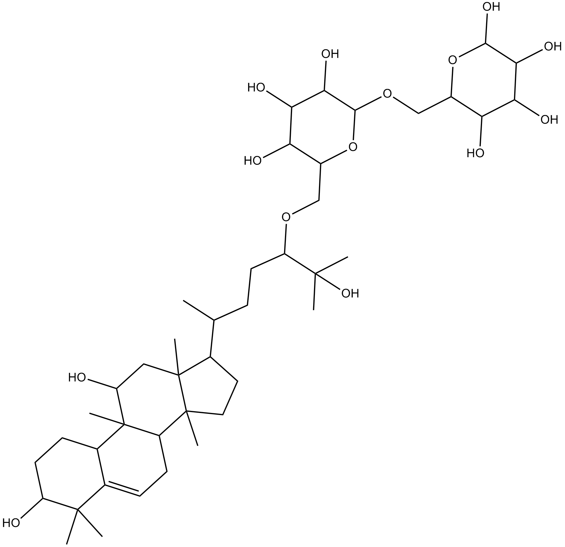 mogroside ⅢA1 化学構造