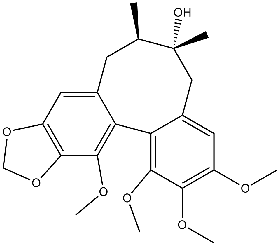 Schisandrol B  Chemical Structure