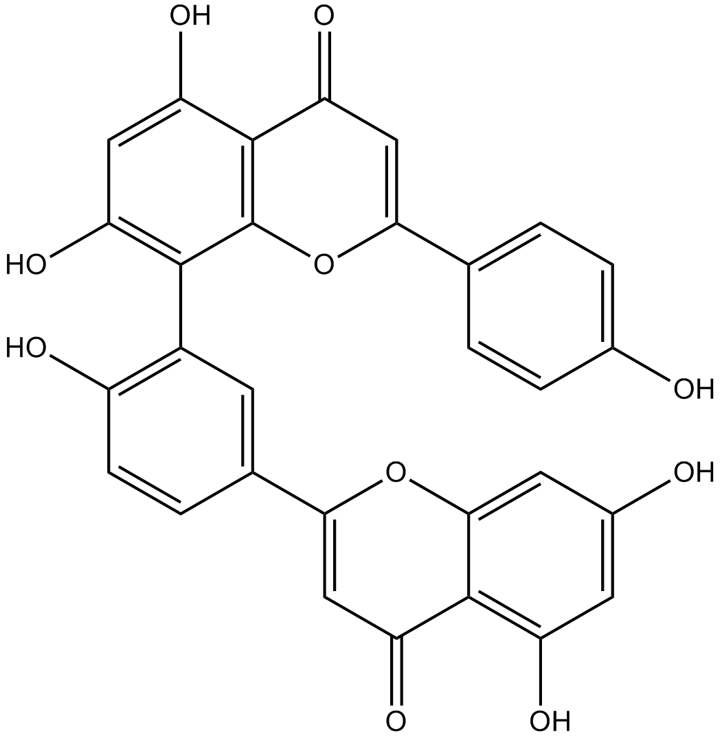Amentoflavone  Chemical Structure