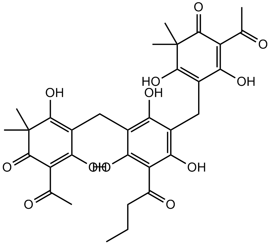 Filixic acid ABA Chemische Struktur