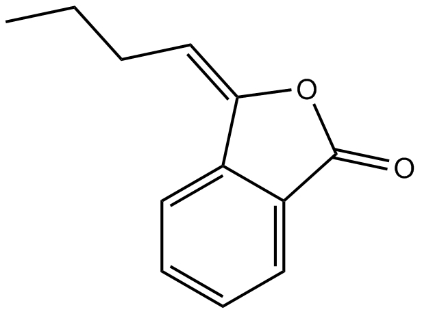 3-Butylidenephthalide 化学構造