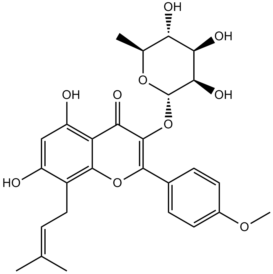 Baohuoside I  Chemical Structure