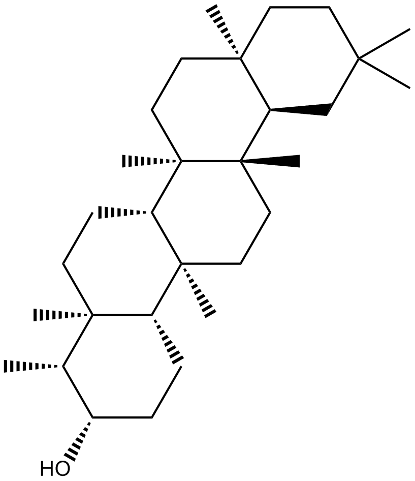Epifriedelanol 化学構造