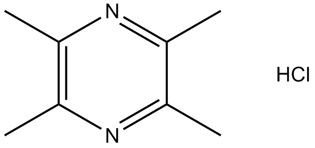 Ligustrazine Hydrochloride التركيب الكيميائي