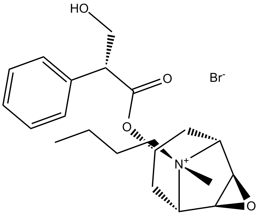 Scopolamine butylbromide  Chemical Structure