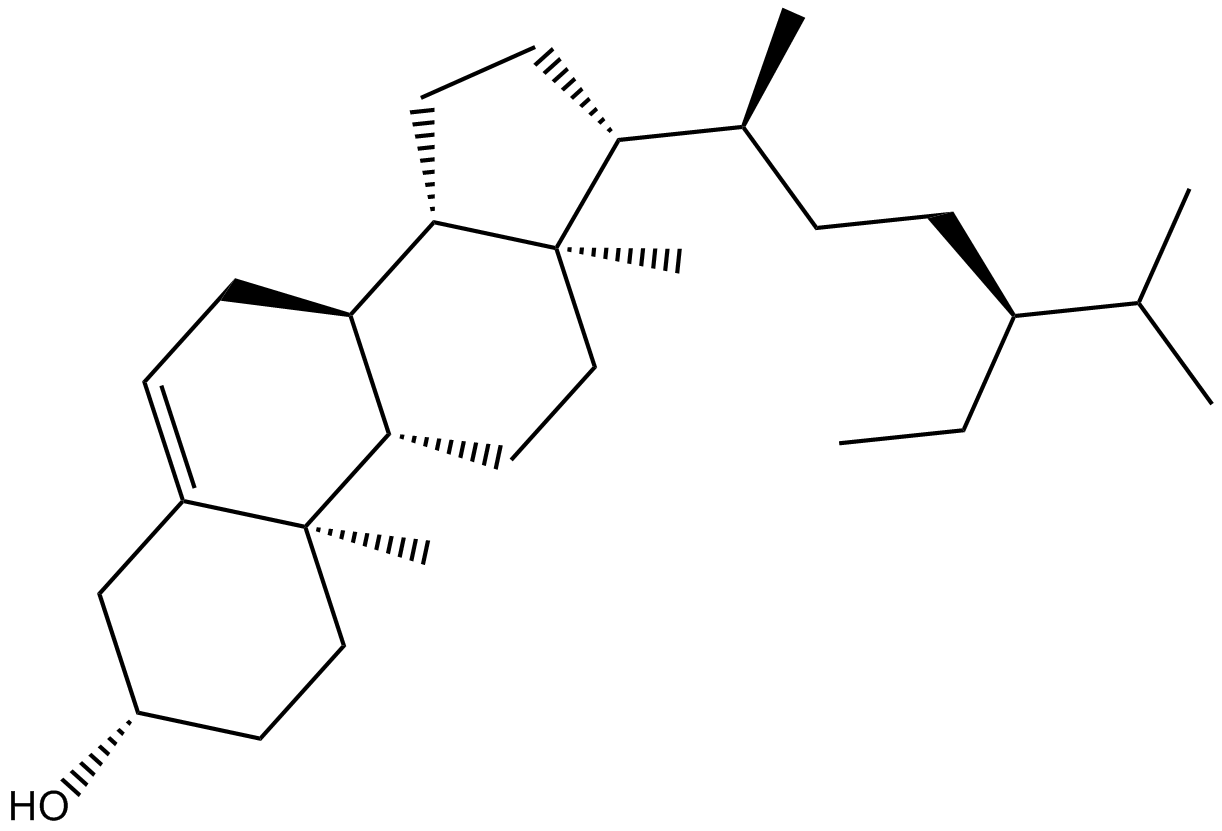 β-Sitosterol Chemical Structure