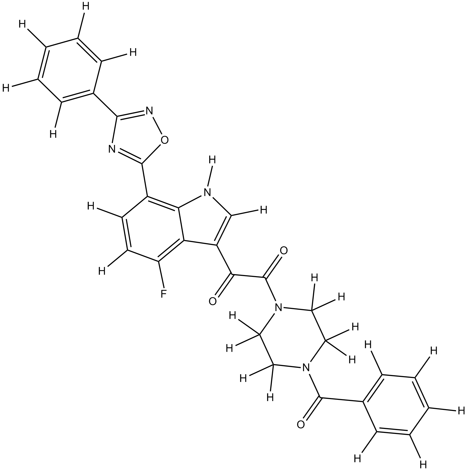 Myrislignan Chemische Struktur