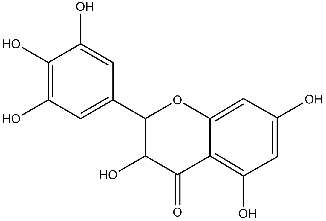 Dihydromyricetin  Chemical Structure