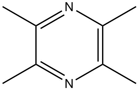 Tetramethylpyrazine  Chemical Structure