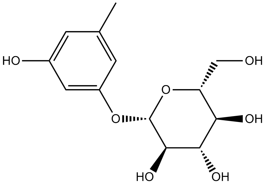 Orcinol glucoside 化学構造